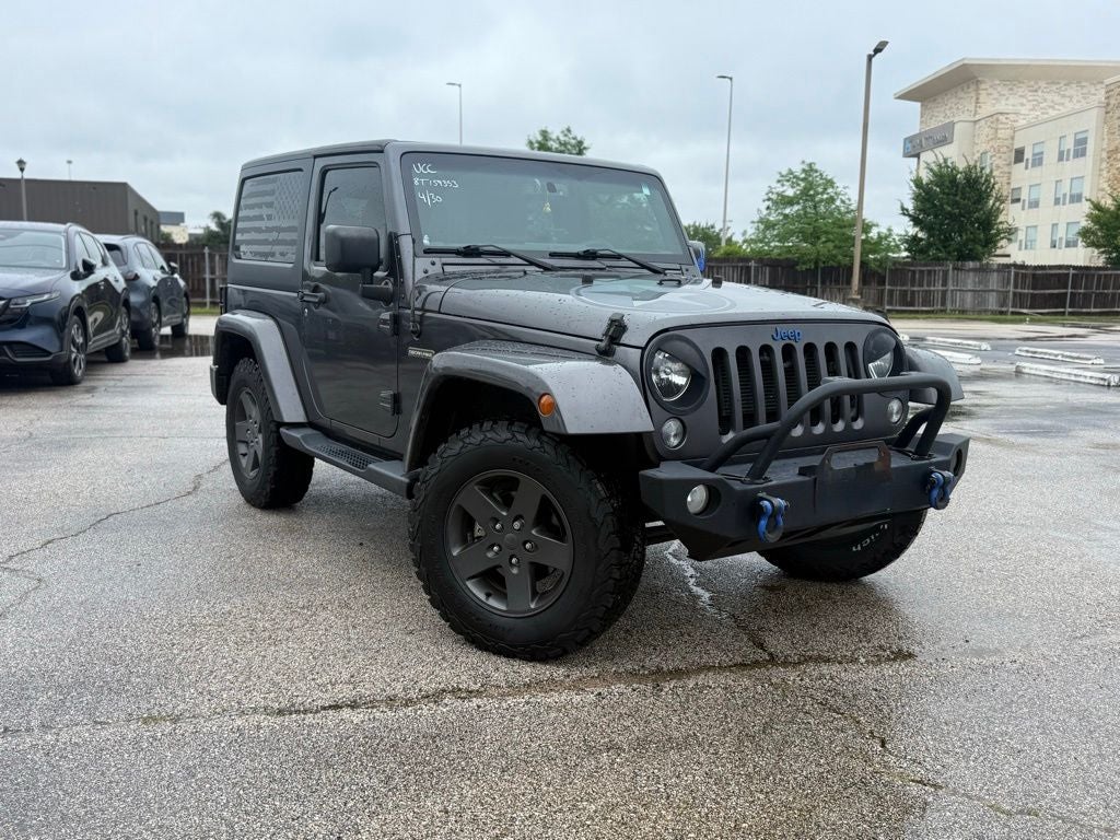 2016 Jeep Wrangler Black Bear