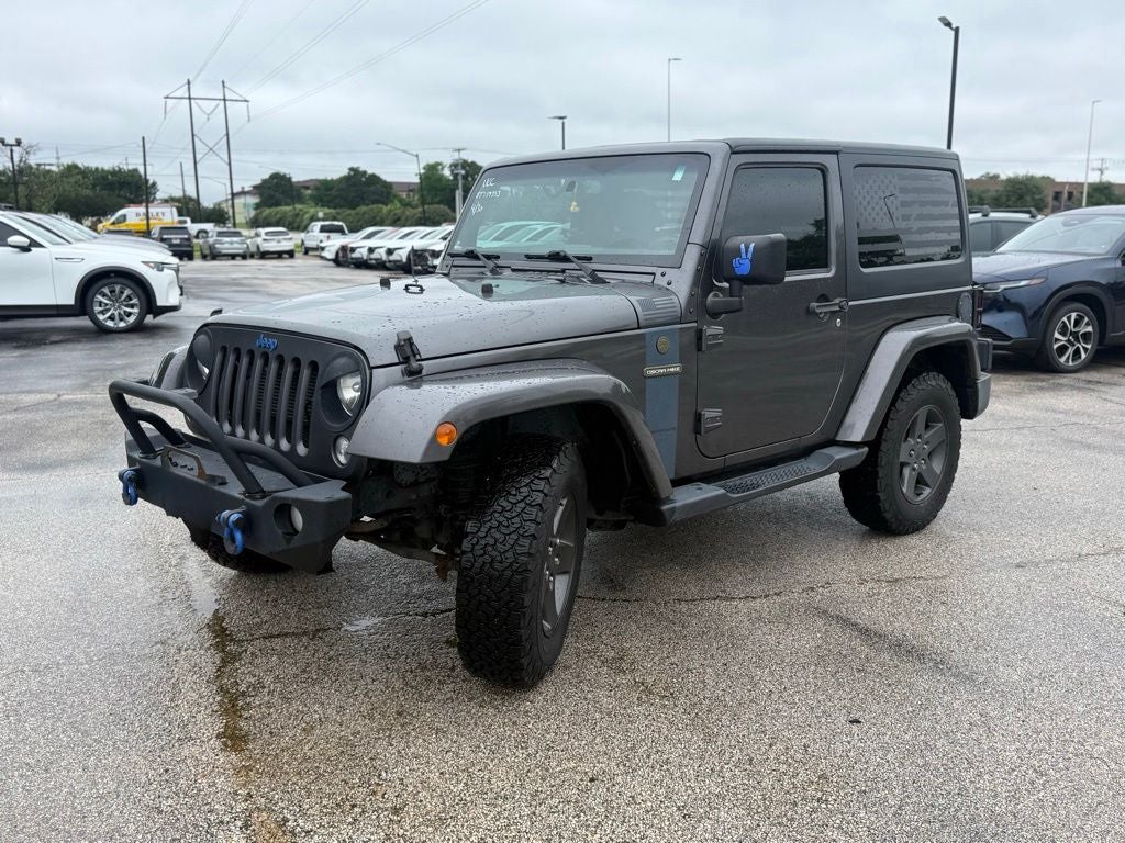 2016 Jeep Wrangler Black Bear