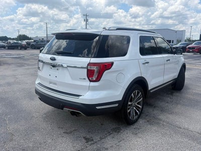 2018 Ford Explorer Platinum