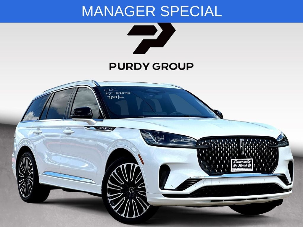 2025 Lincoln Aviator Black Label