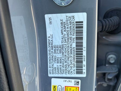 2025 Honda Civic Sport