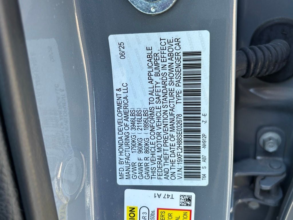 2025 Honda Civic Sport