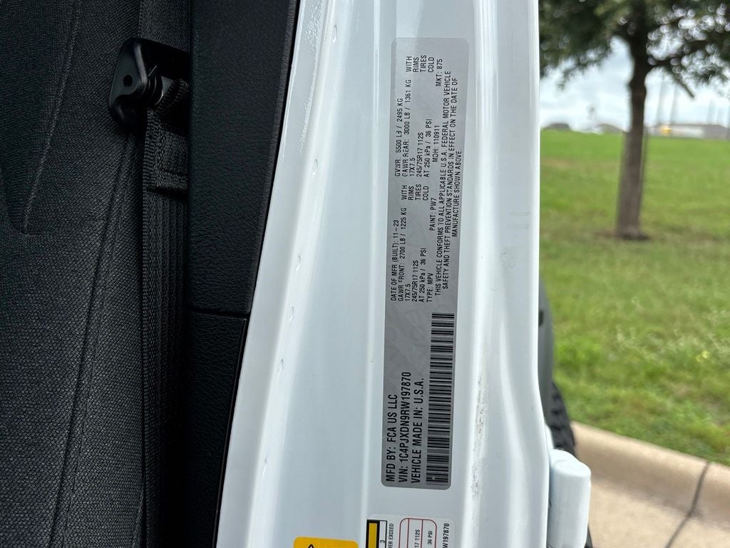 2024 Jeep Wrangler Sport S
