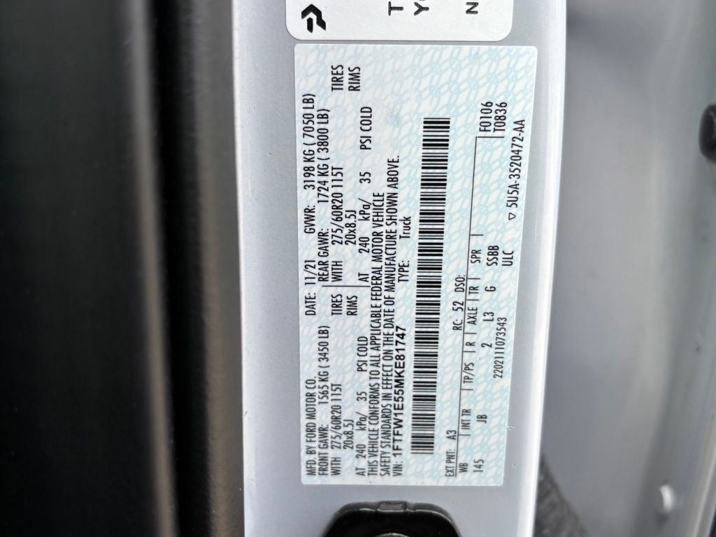 2021 Ford F-150 XL
