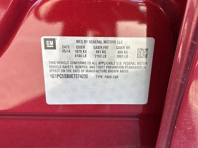 2014 Chevrolet Cruze 1LT Auto