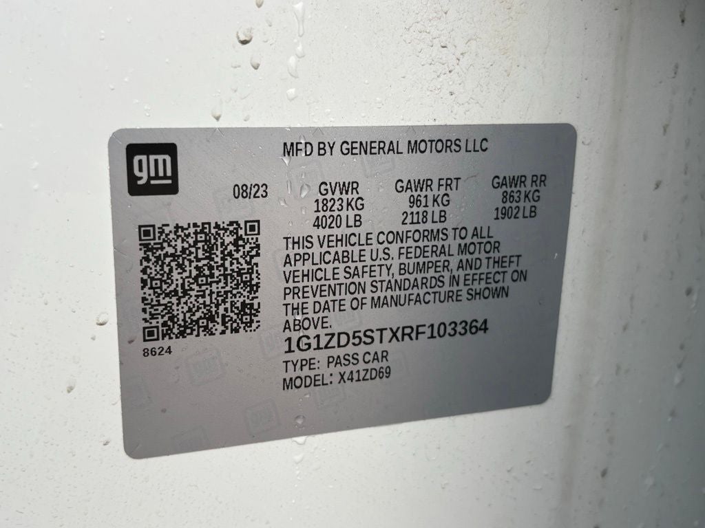 2024 Chevrolet Malibu LT 1LT