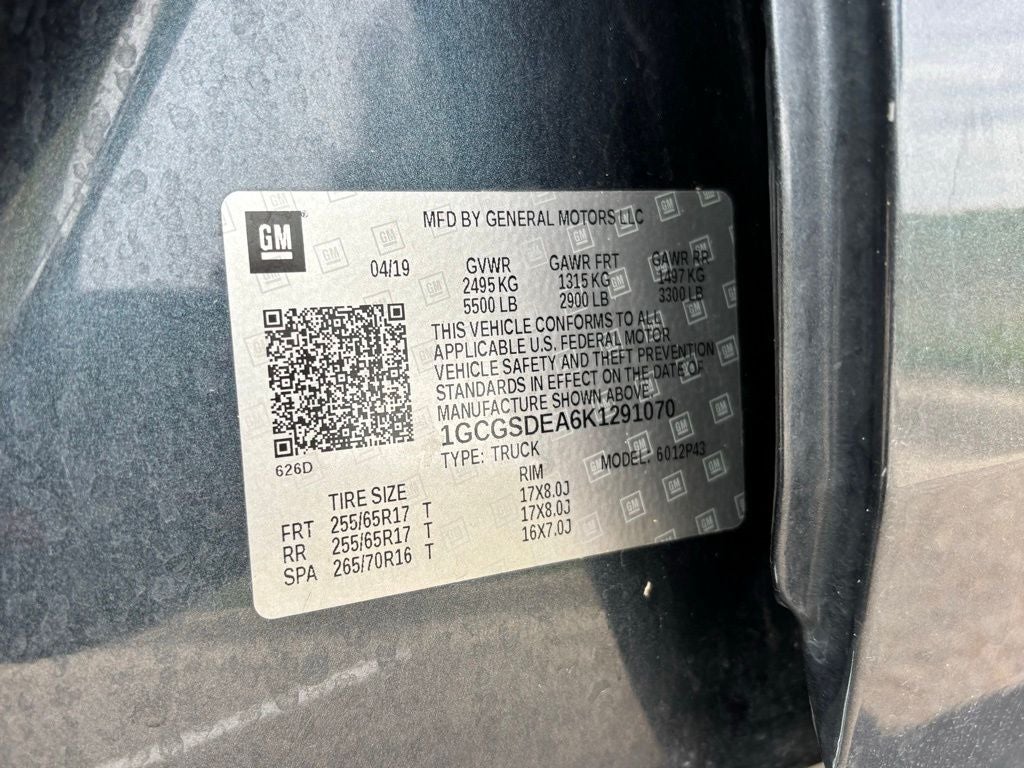 2019 Chevrolet Colorado Z71