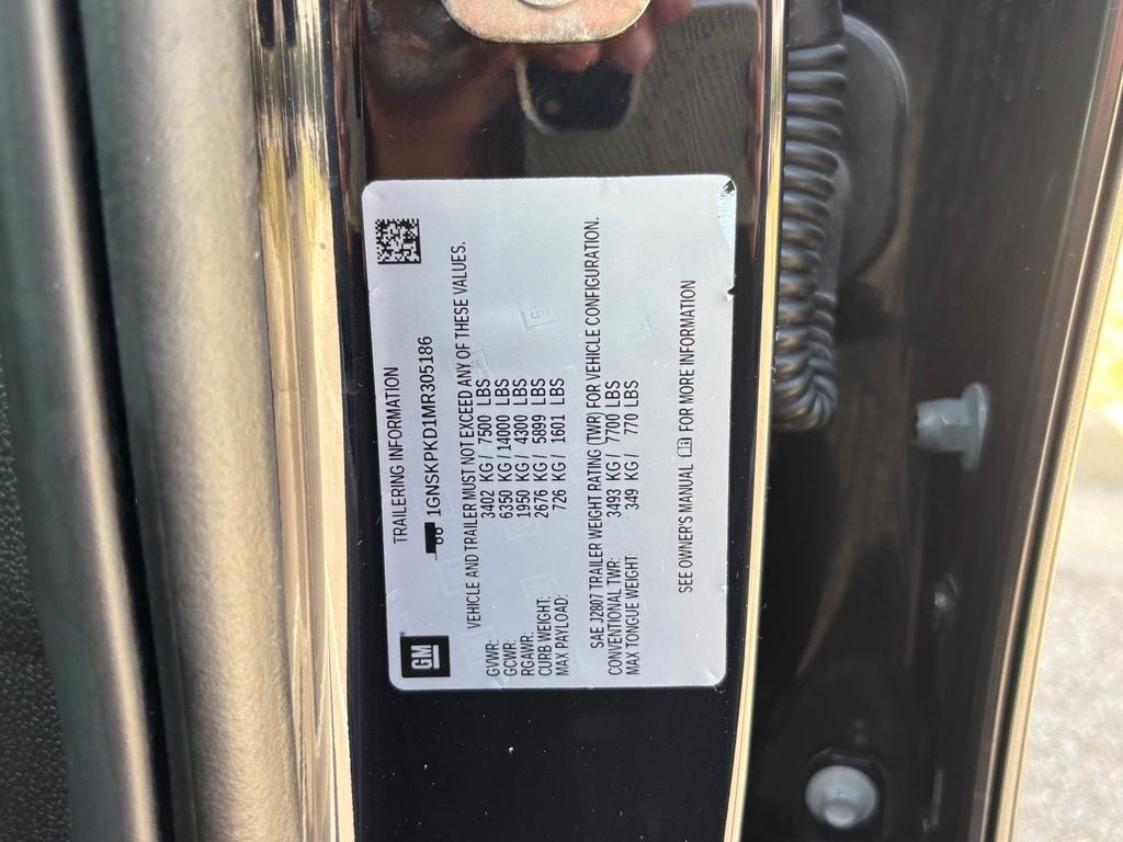 2021 Chevrolet Tahoe Z71