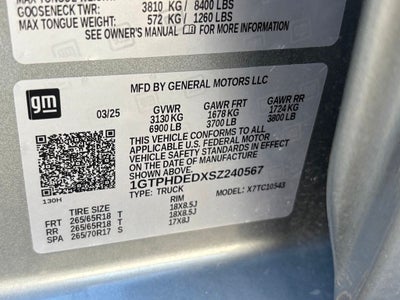 2025 GMC Sierra 1500 SLT