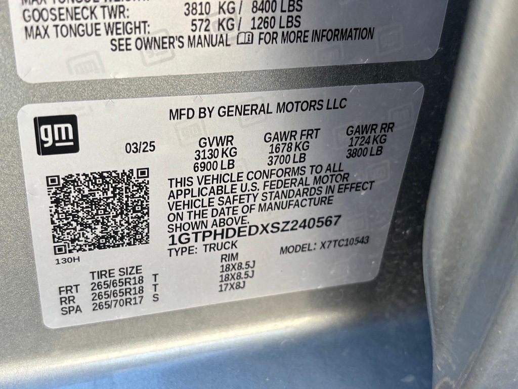 2025 GMC Sierra 1500 SLT