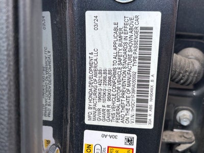 2024 Honda Accord EX