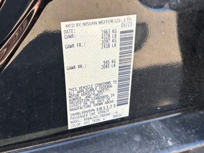 2023 Nissan Altima 2.5 SV