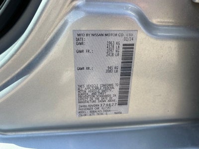 2024 Nissan Altima 2.5 SV