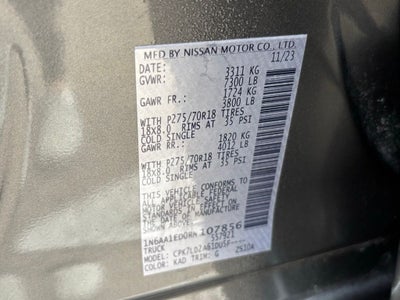 2024 Nissan Titan PRO-4X