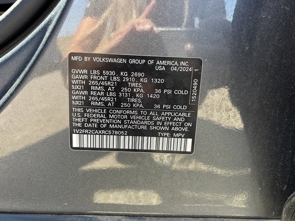 2024 Volkswagen Atlas SEL Premium R-Line 4Motion