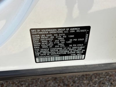 2023 Volkswagen Atlas Cross Sport 2.0T SE w/Technology