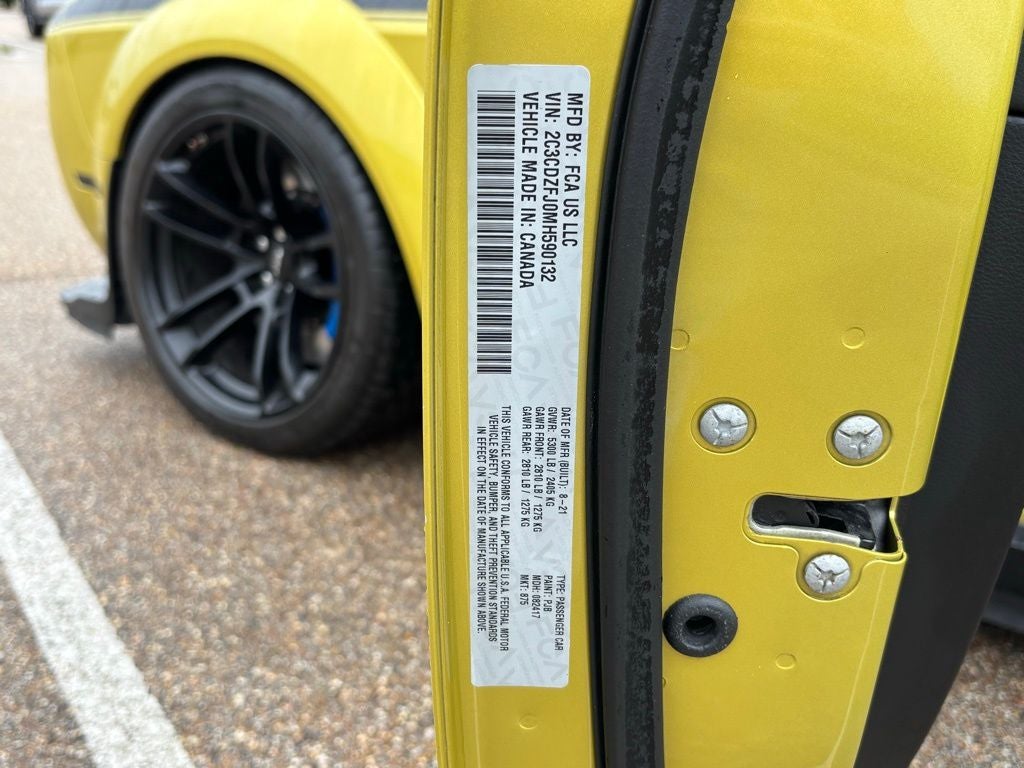 2021 Dodge Challenger R/T Scat Pack Widebody