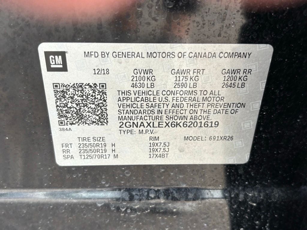 2019 Chevrolet Equinox LT