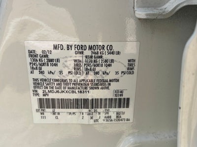2012 Lincoln MKX Base