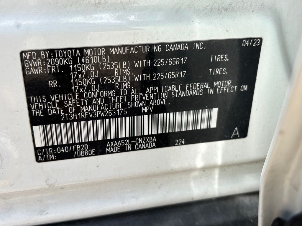 2023 Toyota RAV4 LE