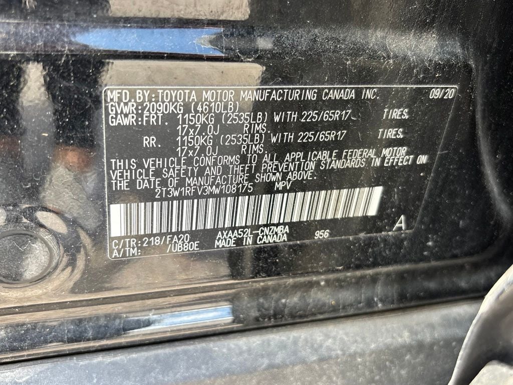 2021 Toyota RAV4 XLE