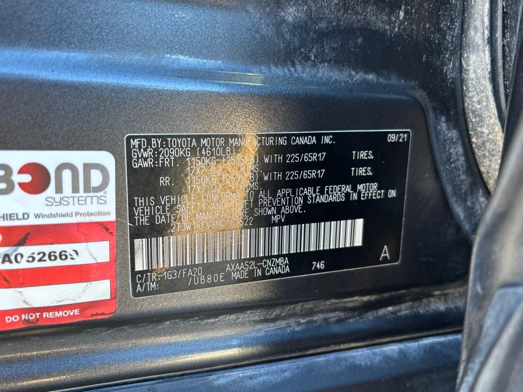 2021 Toyota RAV4 XLE