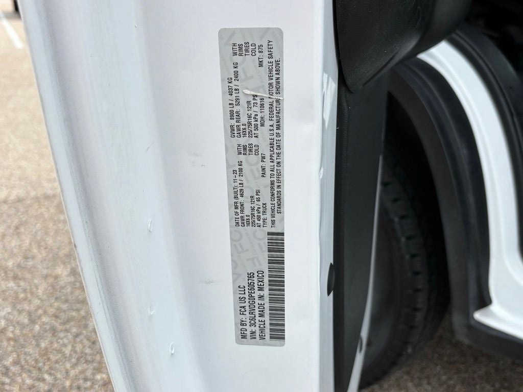 2023 RAM ProMaster 2500 High Roof 159 WB