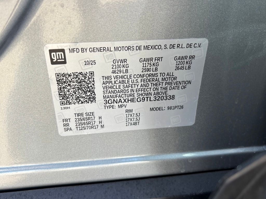2026 Chevrolet Equinox LT