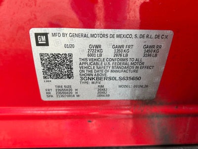 2020 Chevrolet Blazer RS