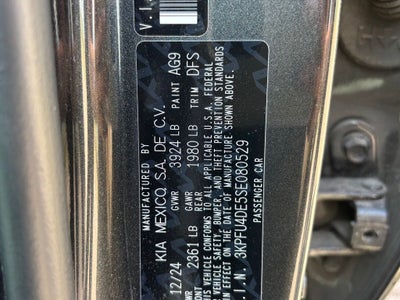 2025 Kia K4 EX