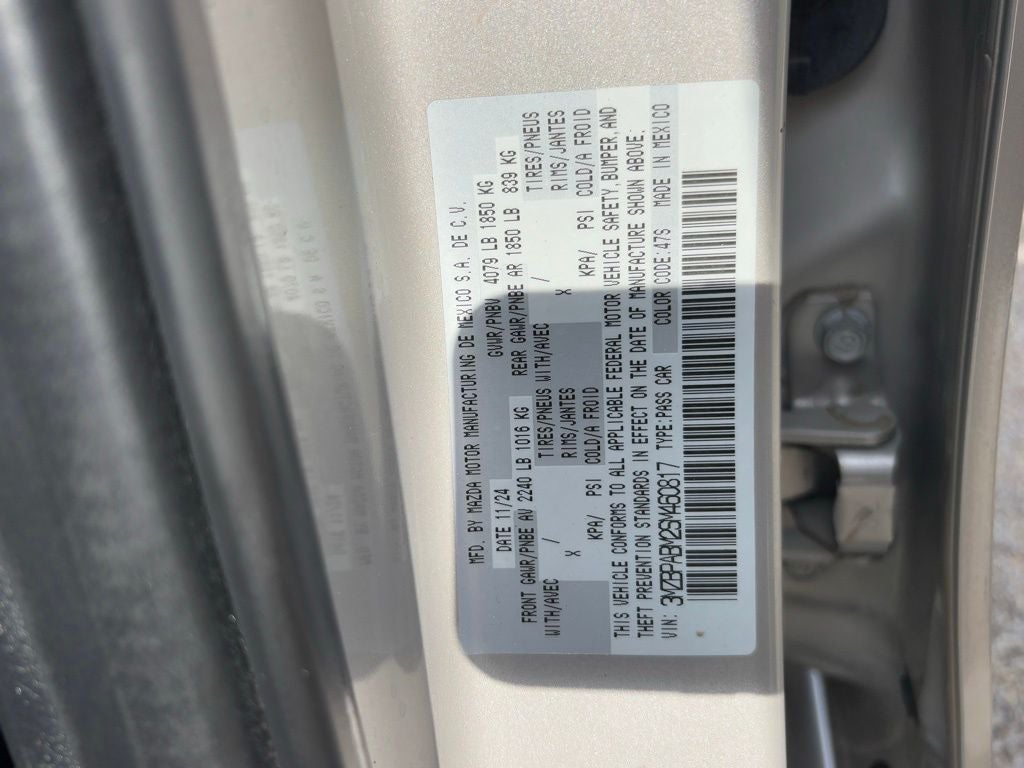 2025 Mazda Mazda3 2.5 S Select Sport