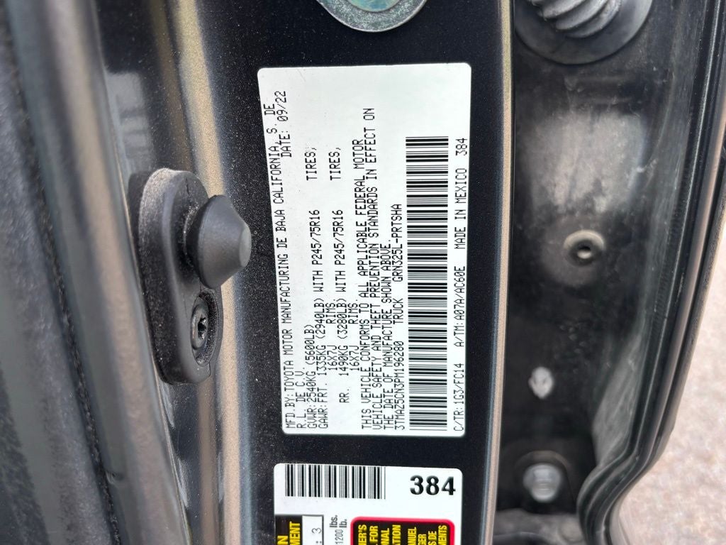 2023 Toyota Tacoma SR5 V6