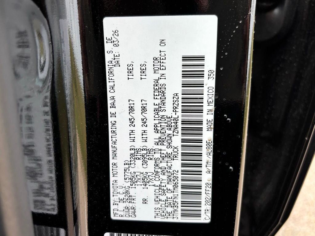 2026 Toyota Tacoma SR5