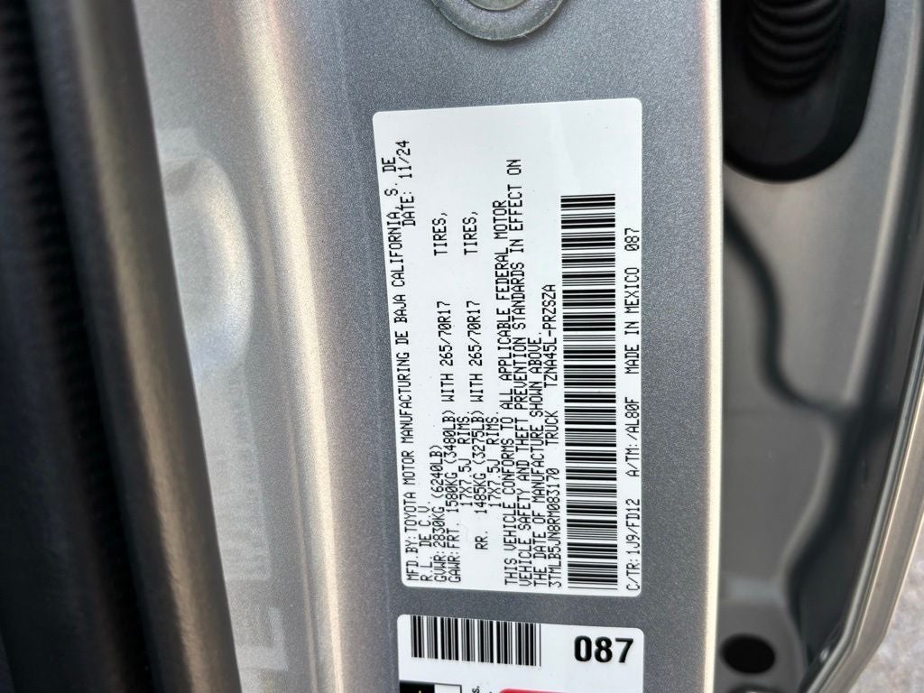 2024 Toyota Tacoma TRD Off-Road