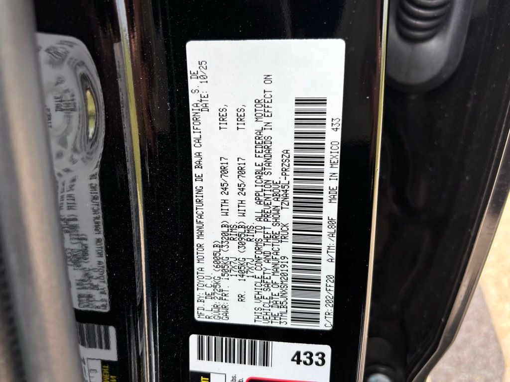 2025 Toyota Tacoma SR5