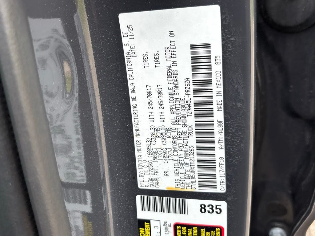 2026 Toyota Tacoma SR5
