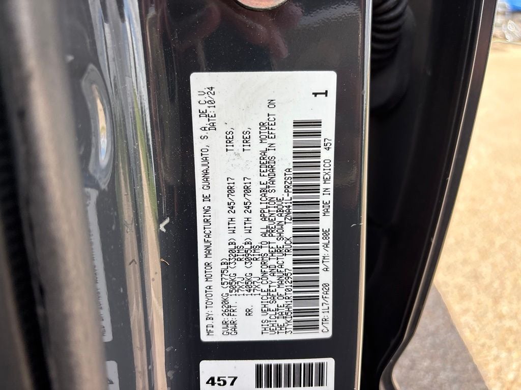 2024 Toyota Tacoma SR