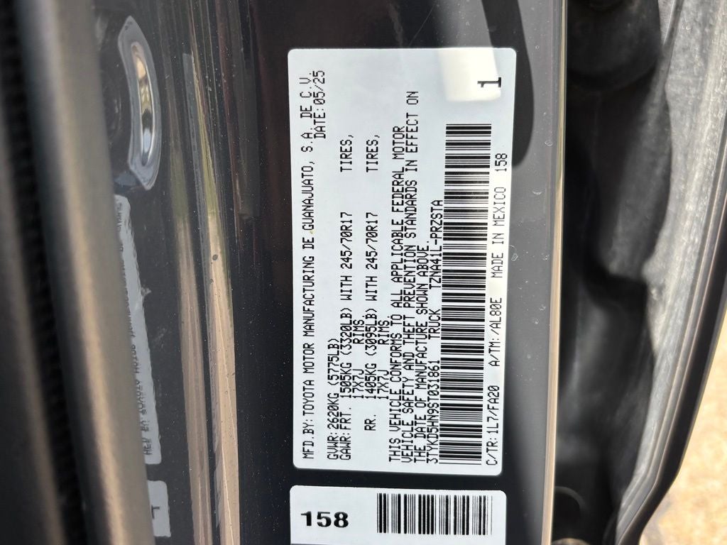 2025 Toyota Tacoma SR