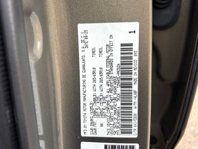 2025 Toyota Tacoma Limited