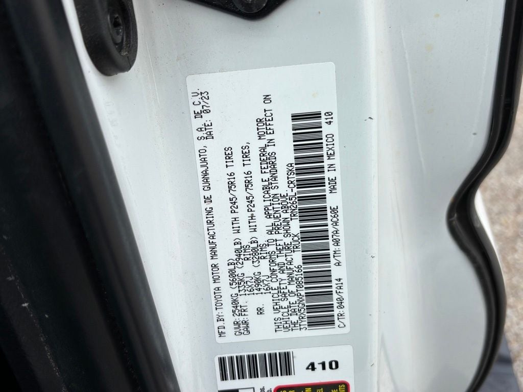 2023 Toyota Tacoma SR