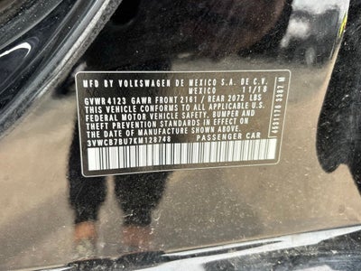 2019 Volkswagen Jetta 1.4T SE