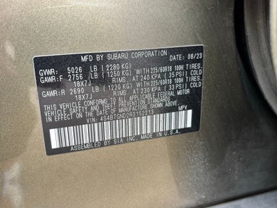 2024 Subaru Outback Limited XT