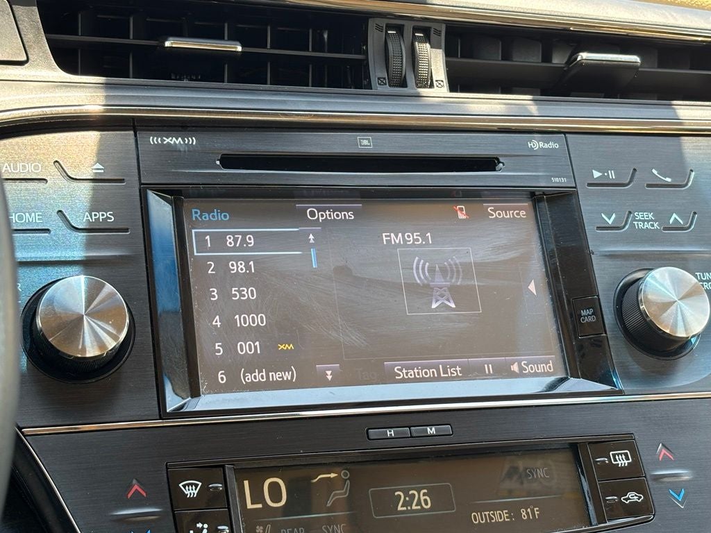 2016 Toyota Avalon Limited