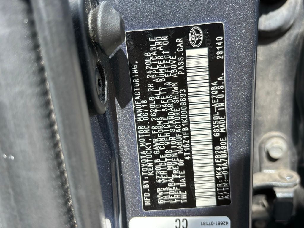 2019 Toyota Avalon XSE