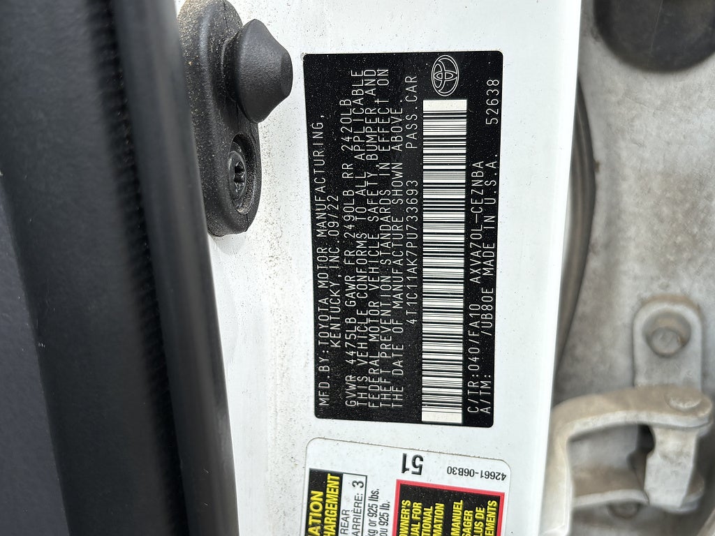 2023 Toyota Camry LE