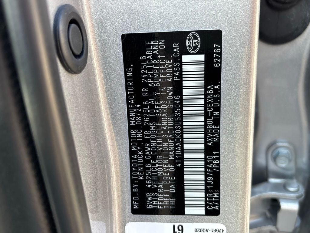 2025 Toyota Camry LE