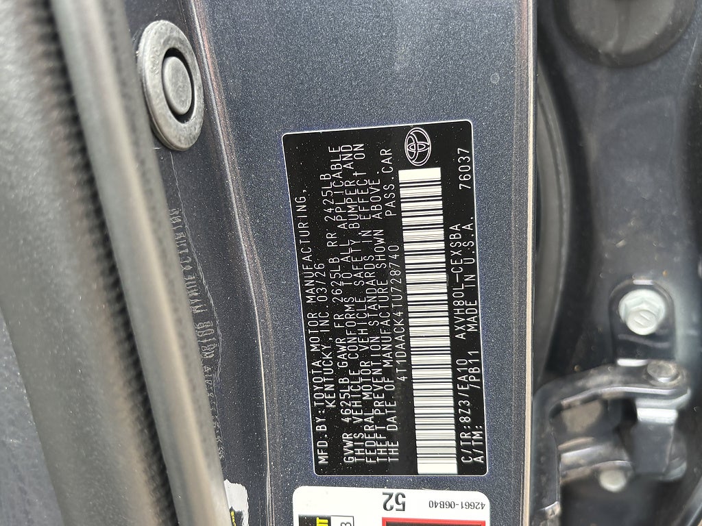 2026 Toyota Camry SE