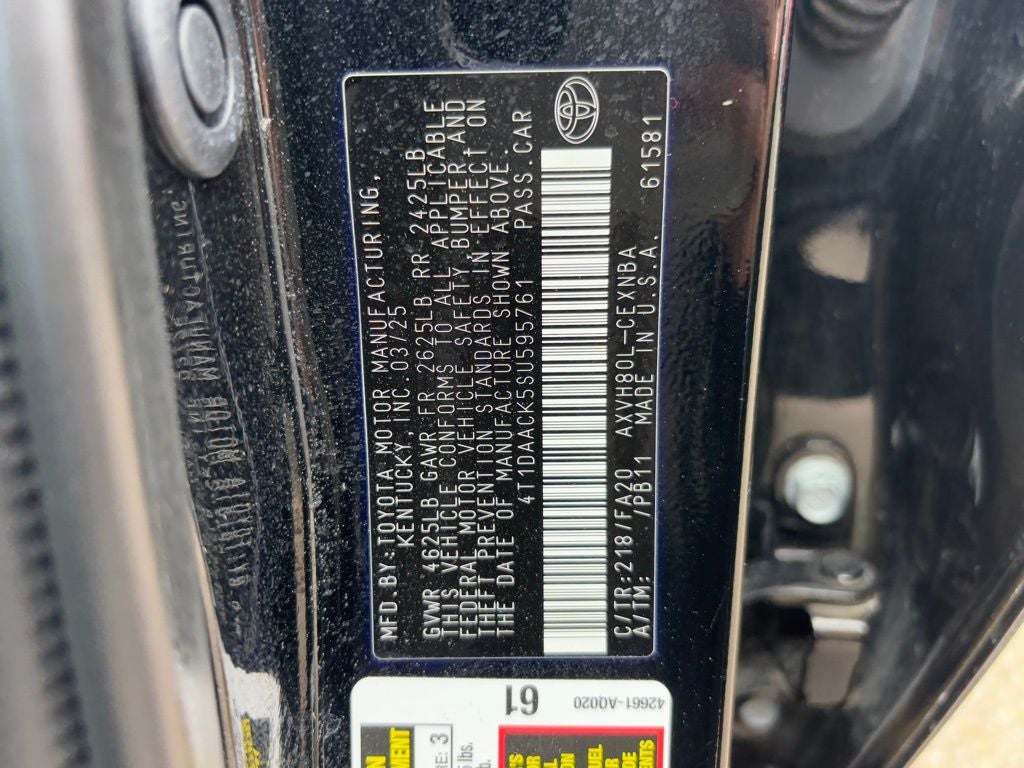 2025 Toyota Camry LE