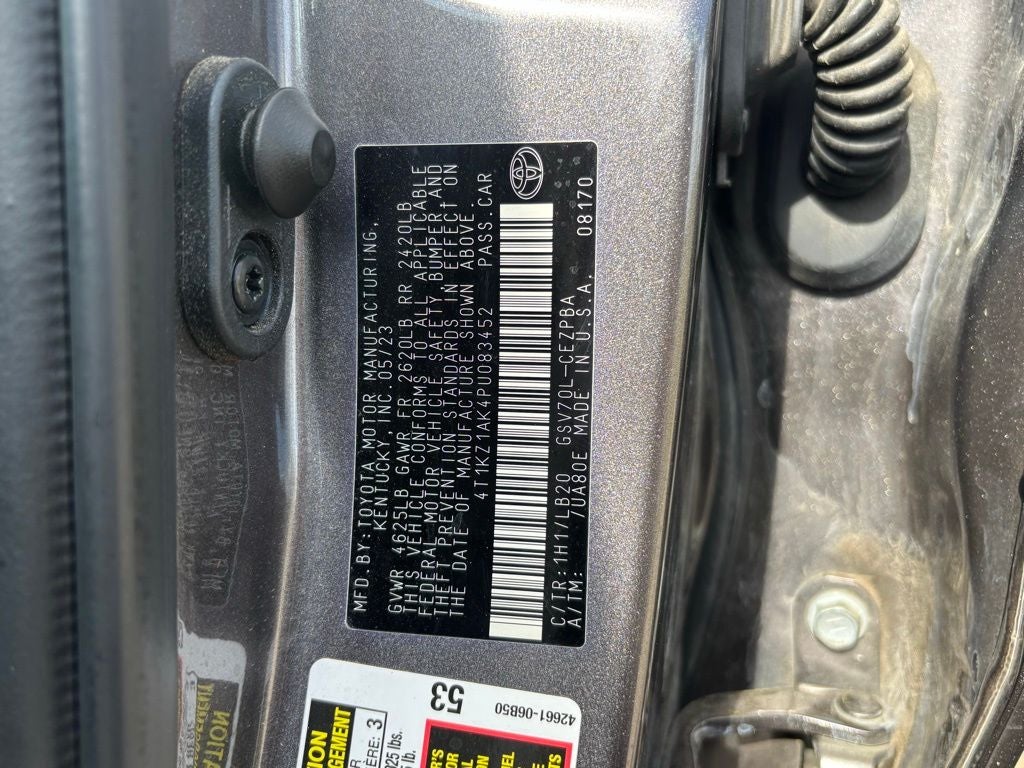 2023 Toyota Camry XSE V6