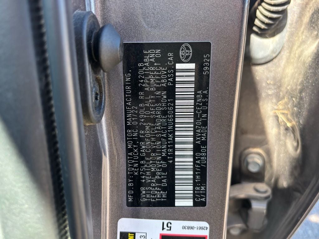 2022 Toyota Camry LE